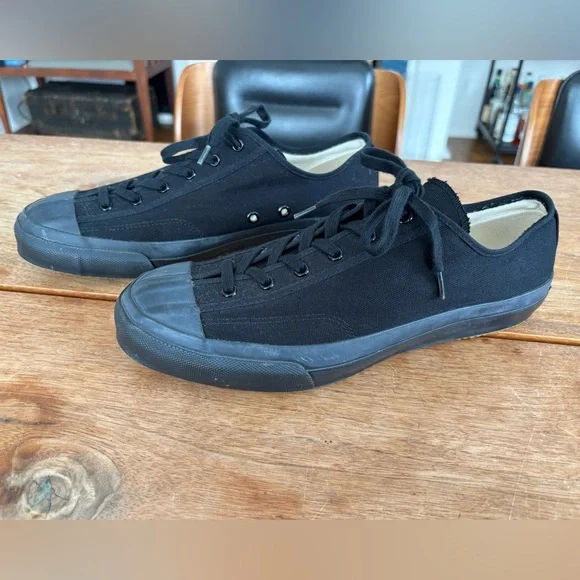 MOONSTAR GYM CLASSICS US Men’s 9 Vulcanized Unisex Sneakers Japan 27 Black NEW - Picture 11 of 15
